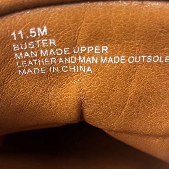 SL by Supply Lab Riley 11.5M BUSTER White Leather Men Sneakers Casual Perforated - Picture 13 of 16